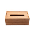 Wooden Toilet Paper Holder Tissue Storage Box